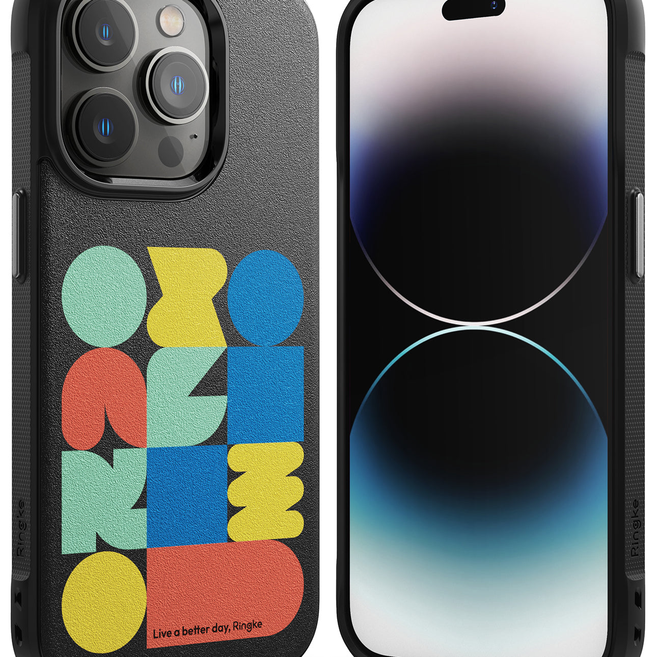 iPhone 14 Pro Case | Onyx Design - Block