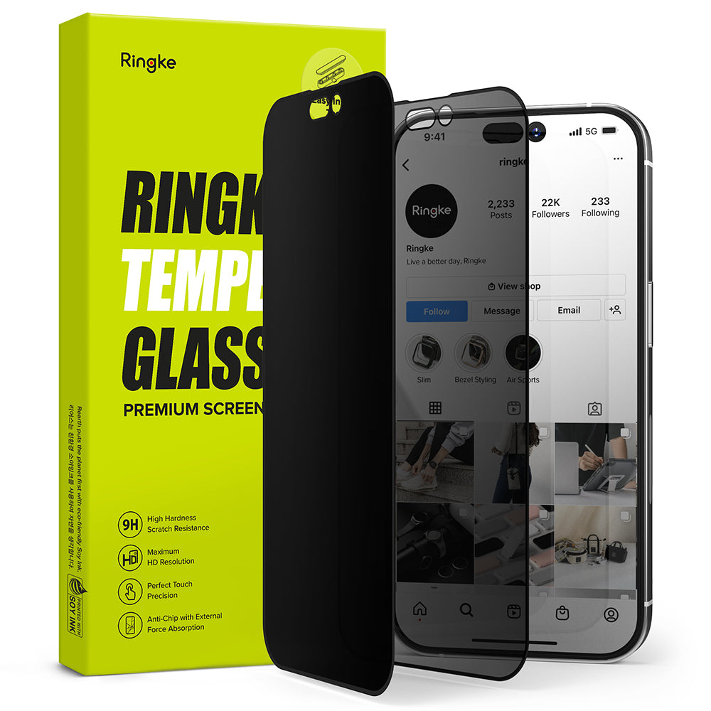 iPhone 14 Pro Screen Protector | Privacy Glass | Ringke Official Store