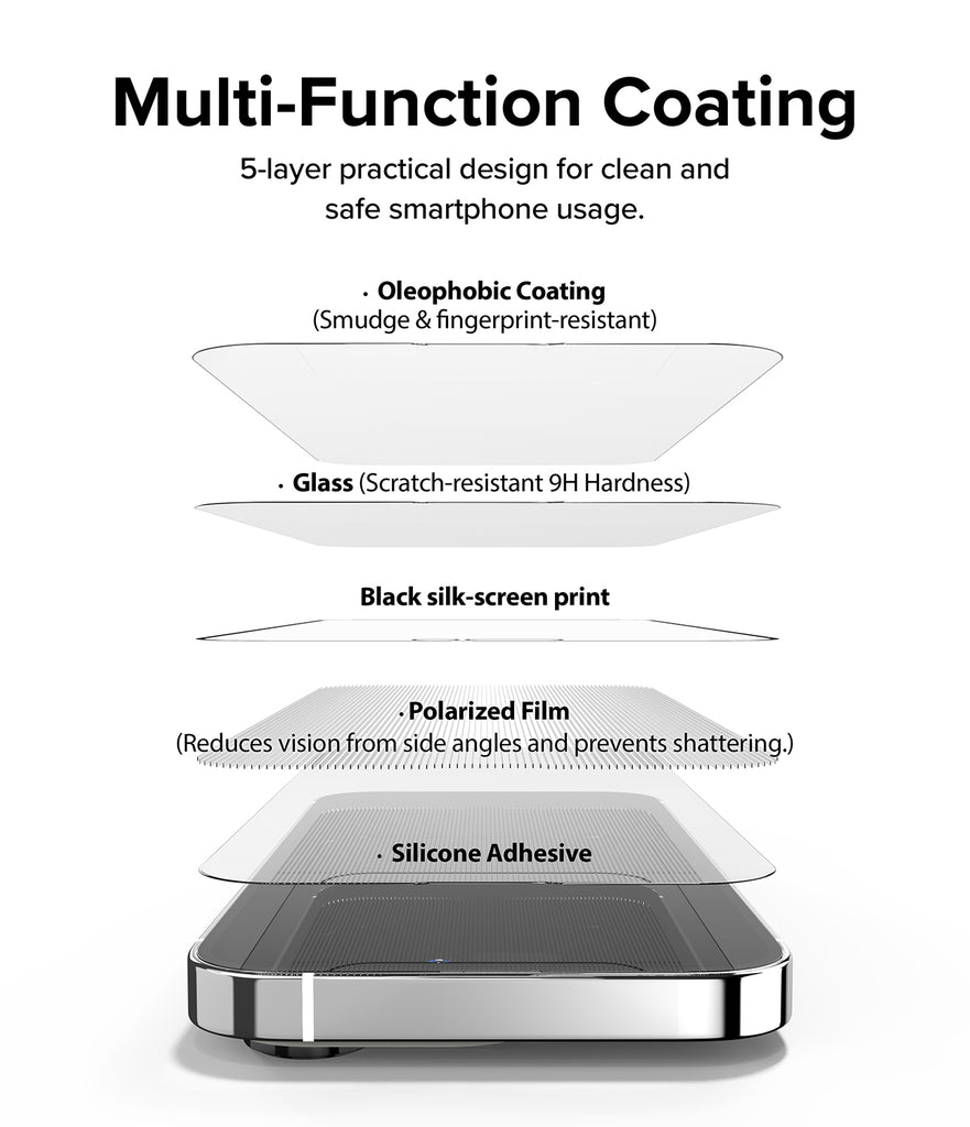 iPhone 14 Pro Screen Protector | Privacy Glass