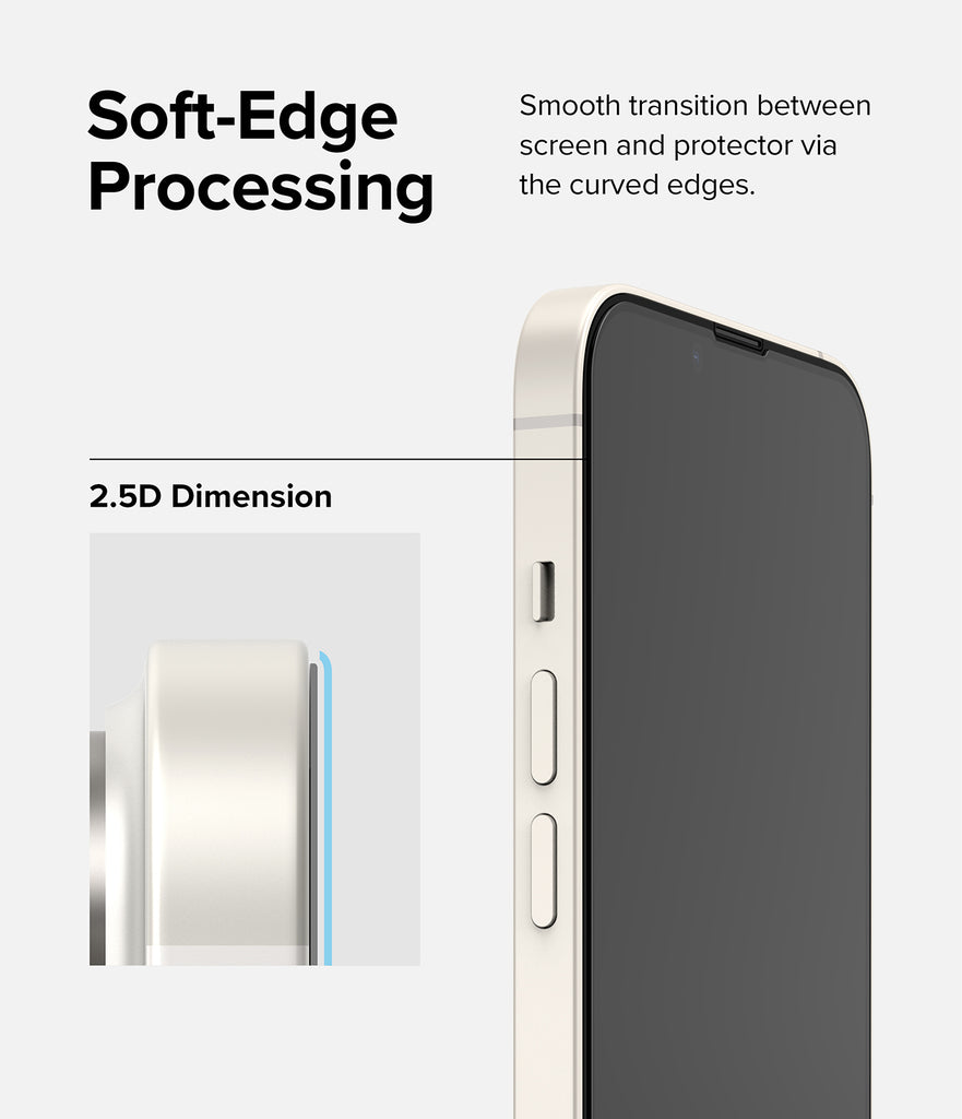 iPhone 14 / 13 / 13 Pro Screen Protector | Full Cover Glass