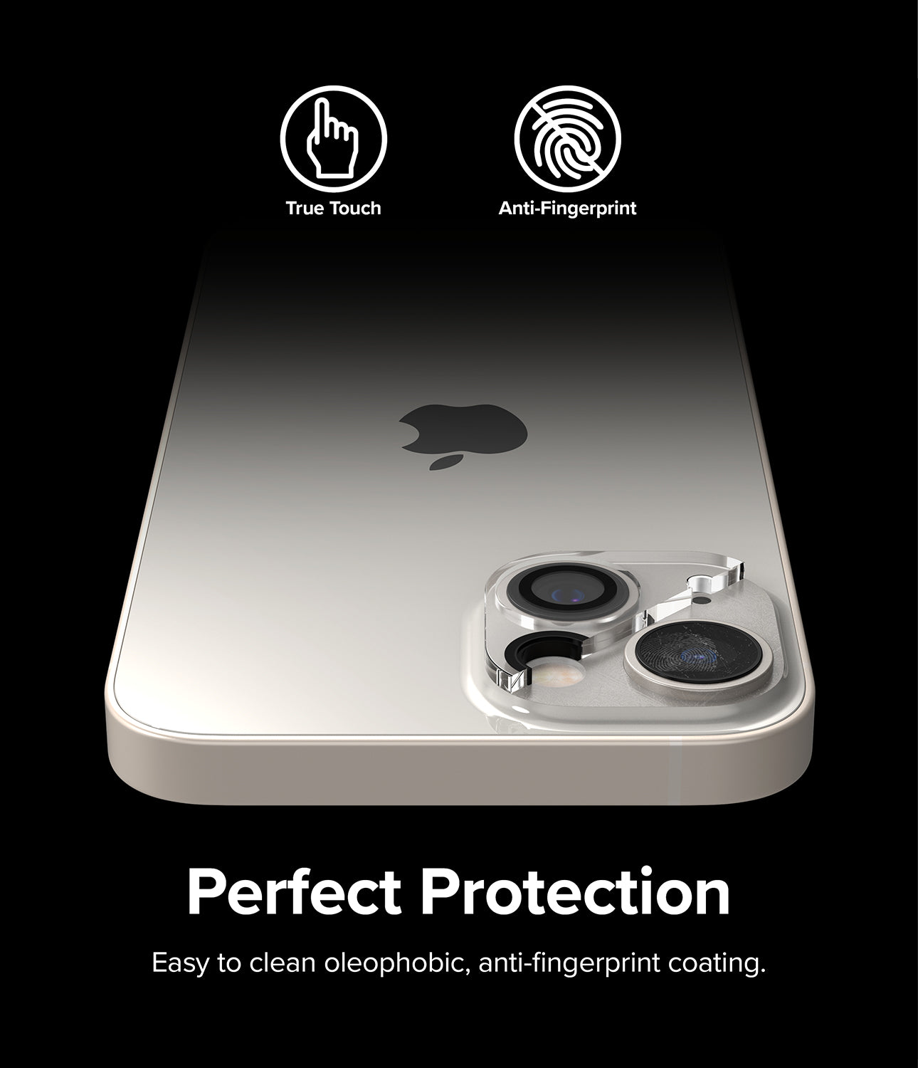 iPhone 14 Plus / 14 | Camera Protector Glass [3 Pack] - Perfect Protection. Easy to clean oleophobic, anti-fingerprint coating.