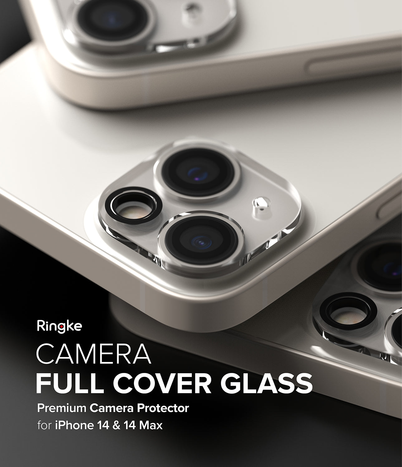 iPhone 14 Plus / 14 | Camera Protector Glass [3 Pack] - By Ringke