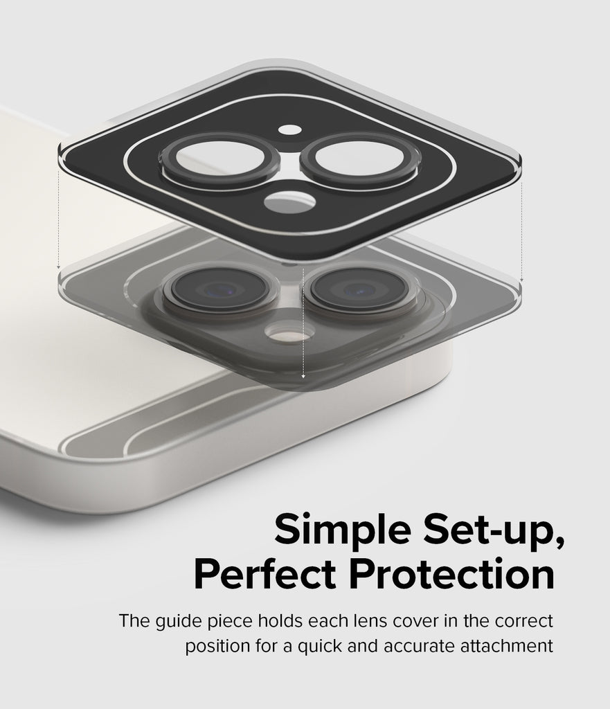 iPhone 14 Plus / 14 | Camera Lens Frame Glass - Simple set-up. Perfect Protection.