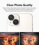 iPhone 14 Plus / 14 | Camera Lens Frame Glass - Clear Photo Quality