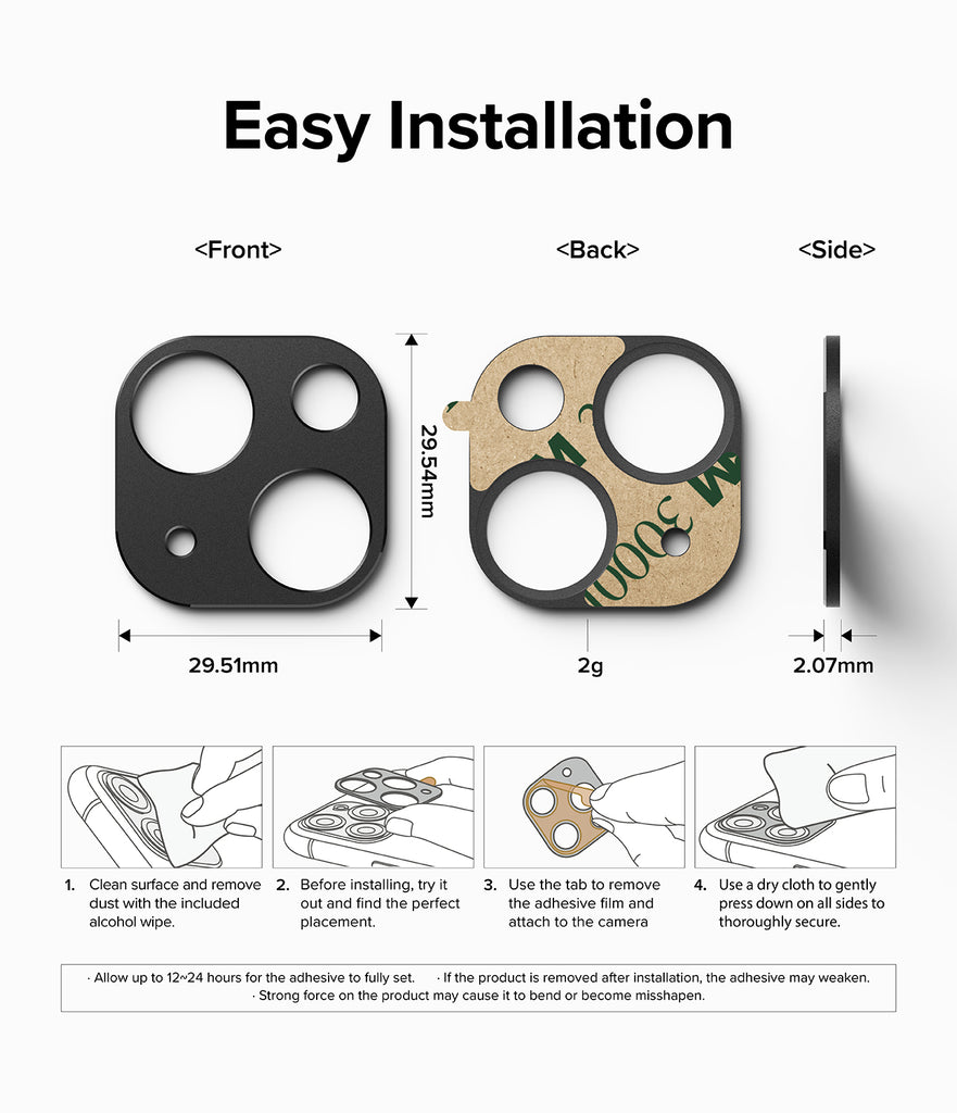iPhone 14 Plus / 14 | Camera Styling - Easy Installation