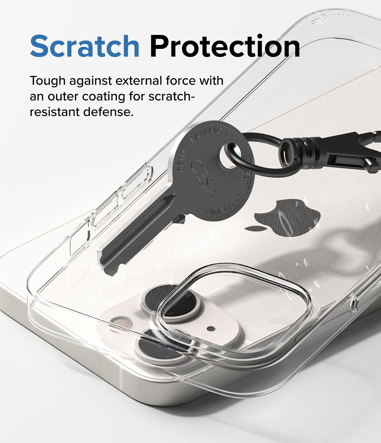 iPhone 14 Case | Slim - Scratch Protection. Touch against external force with an outer coating for scratch-resistant defense.