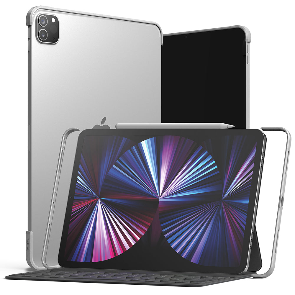 ringke frame shield for ipad pro 11" 2021 - matte silver