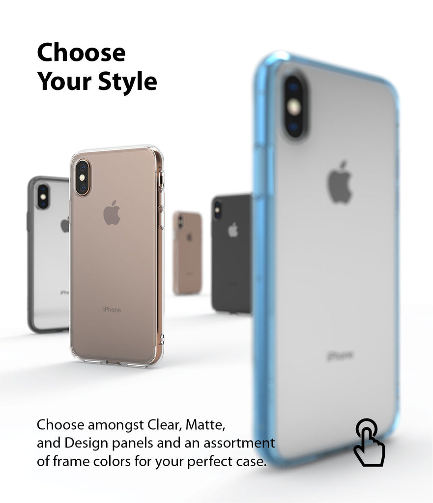 ringke fusion matte for apple iphone xs case cover various style