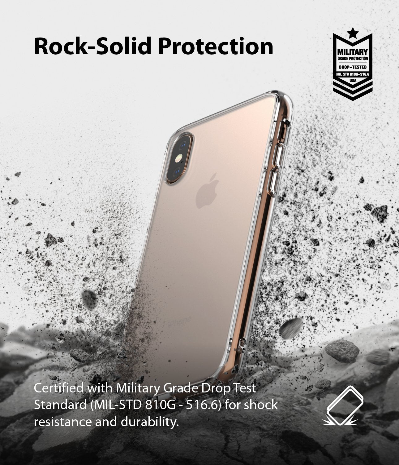 ringke fusion matte for apple iphone xs case cover drop protection