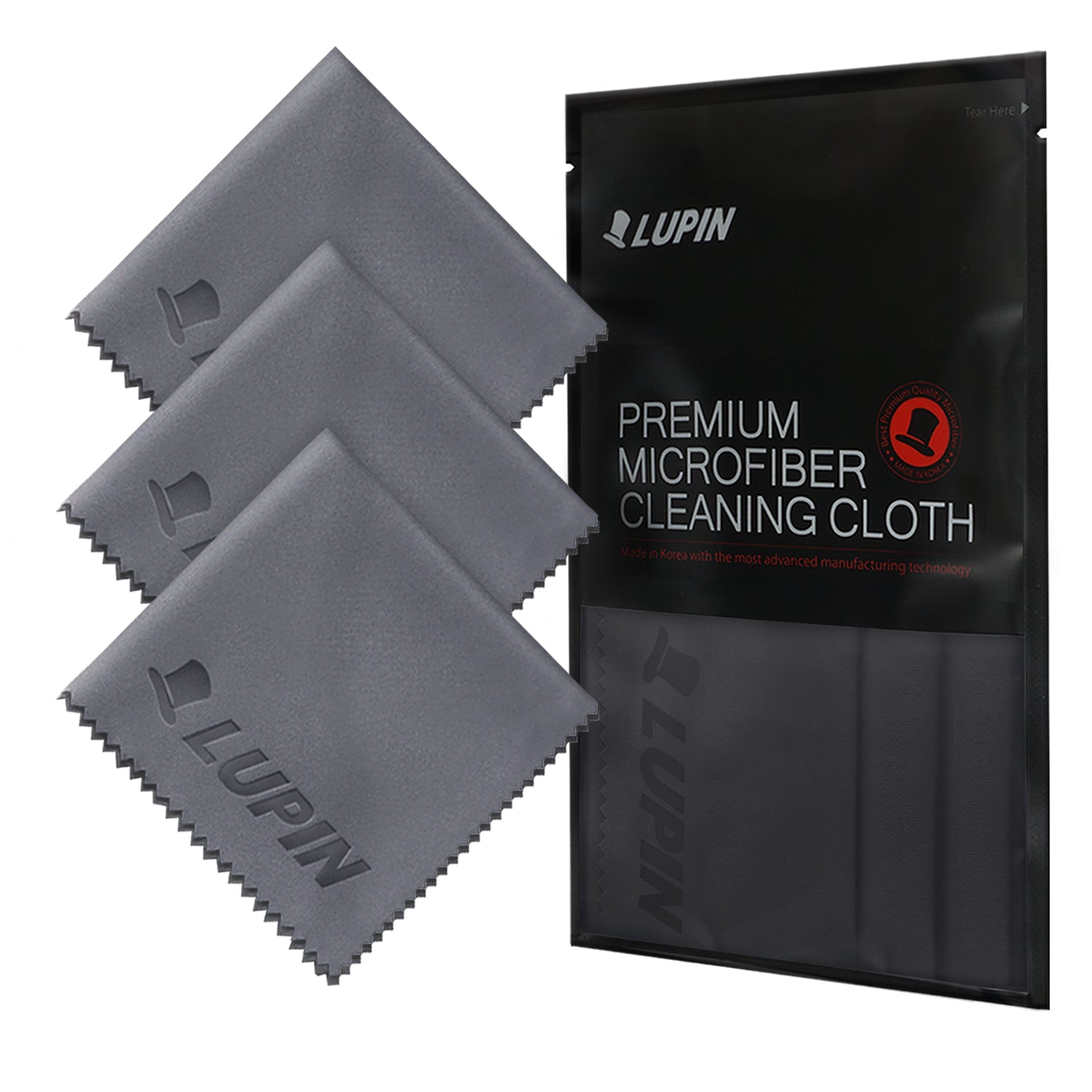 GIFT SET | iPhone 14 - Lupin Premium Microfiber Cleaning Cloth