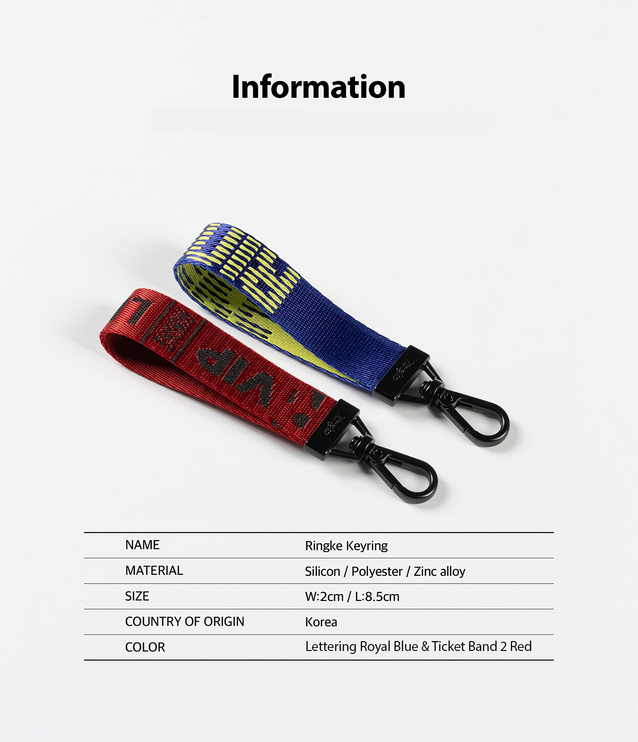 product information