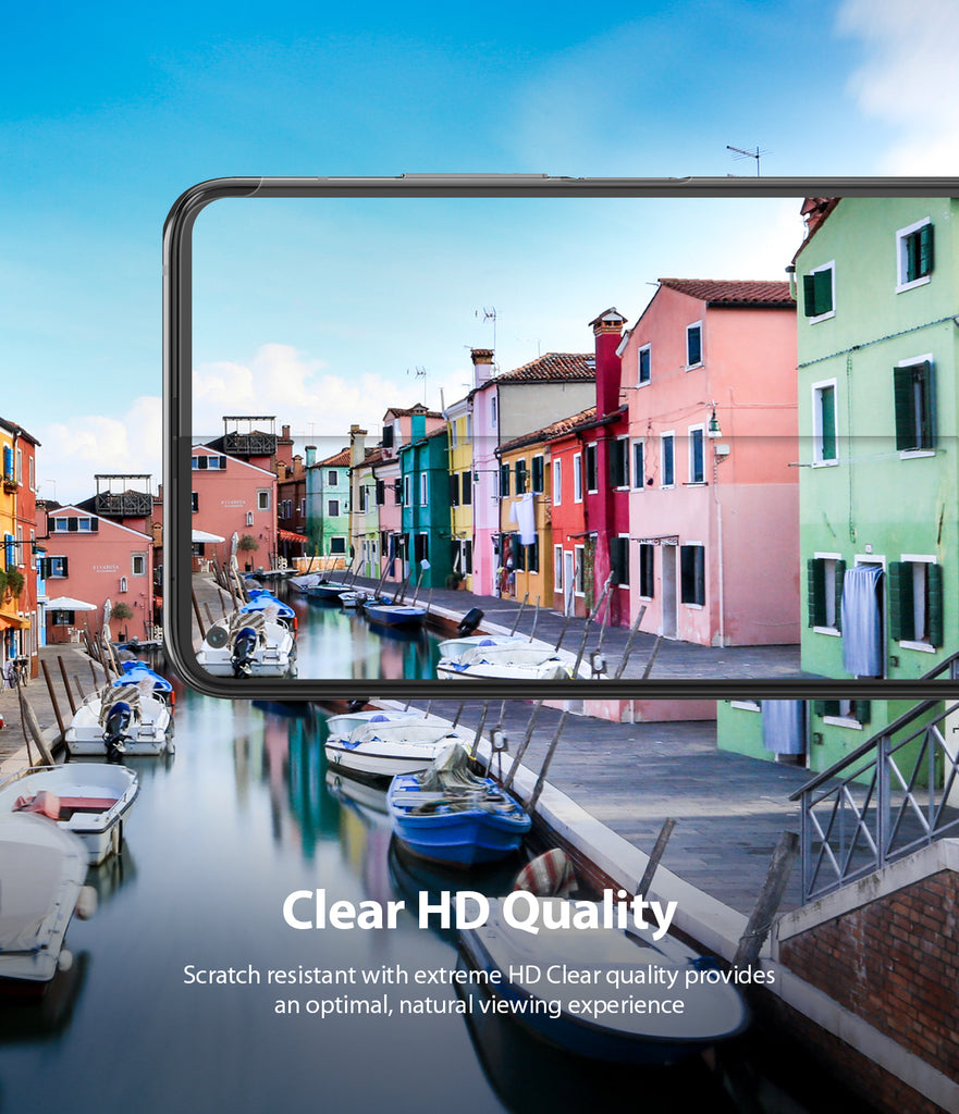 clear hd quality - scratch resistant with extreme hd clear quality provides an optimal, natural viewing exprience