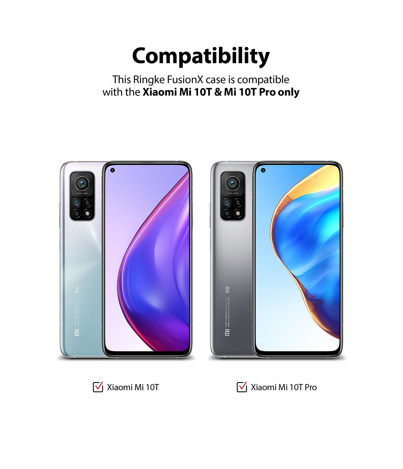 Mi 10T / 10T Pro Case | Fusion-X - Ringke Official Store