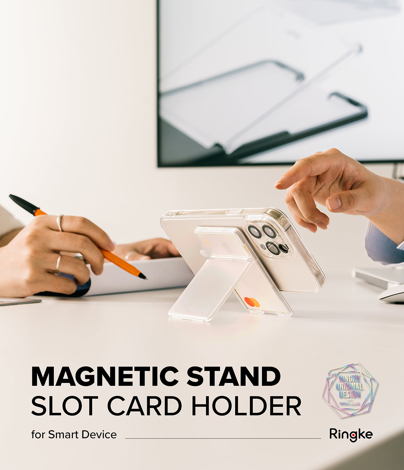 Card Holder | Magnetic Stand Slot