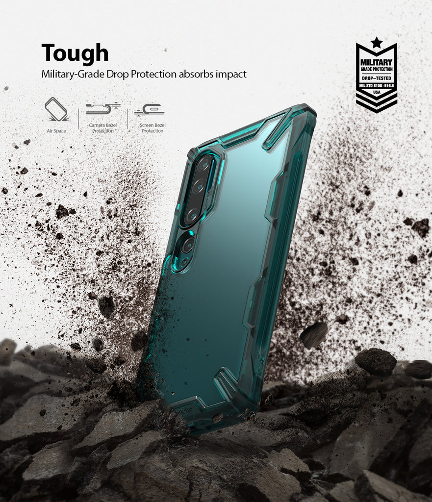 Ringke Fusion-X Compatible con Xiaomi Redmi Note 10 Pro Caso, Redmi Note 10  Pro Max Cover Diseño de Protección de Grado Militar Heavy Duty - Camo