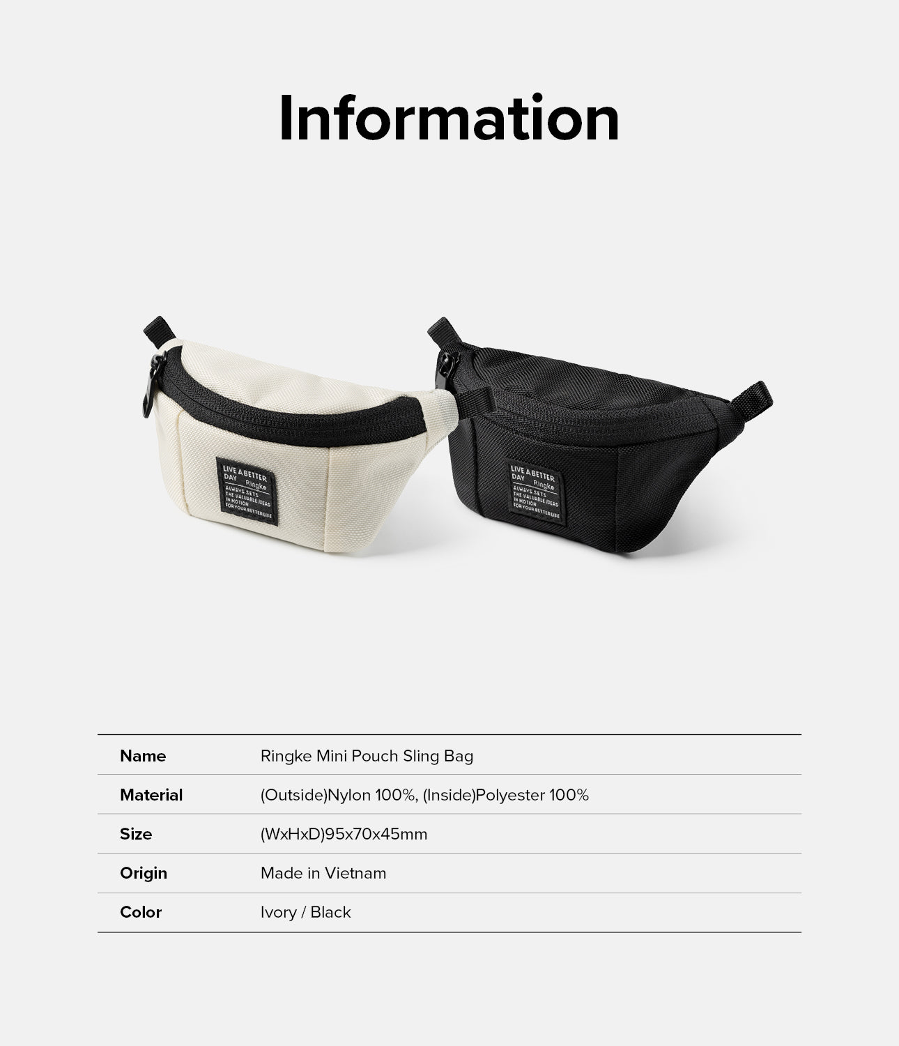 Mini Pouch | Sling Bag