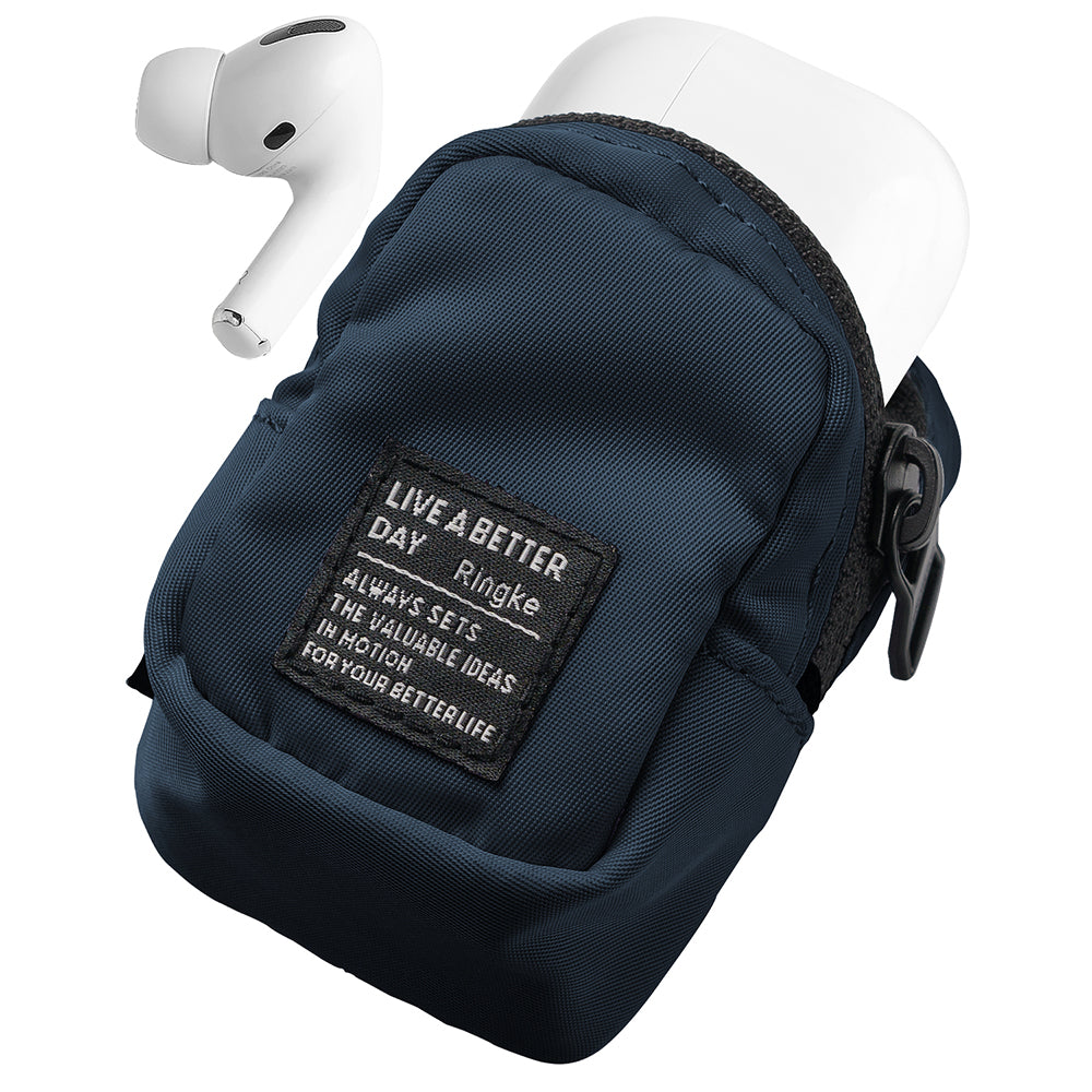 Mini Pouch | Block - Navy