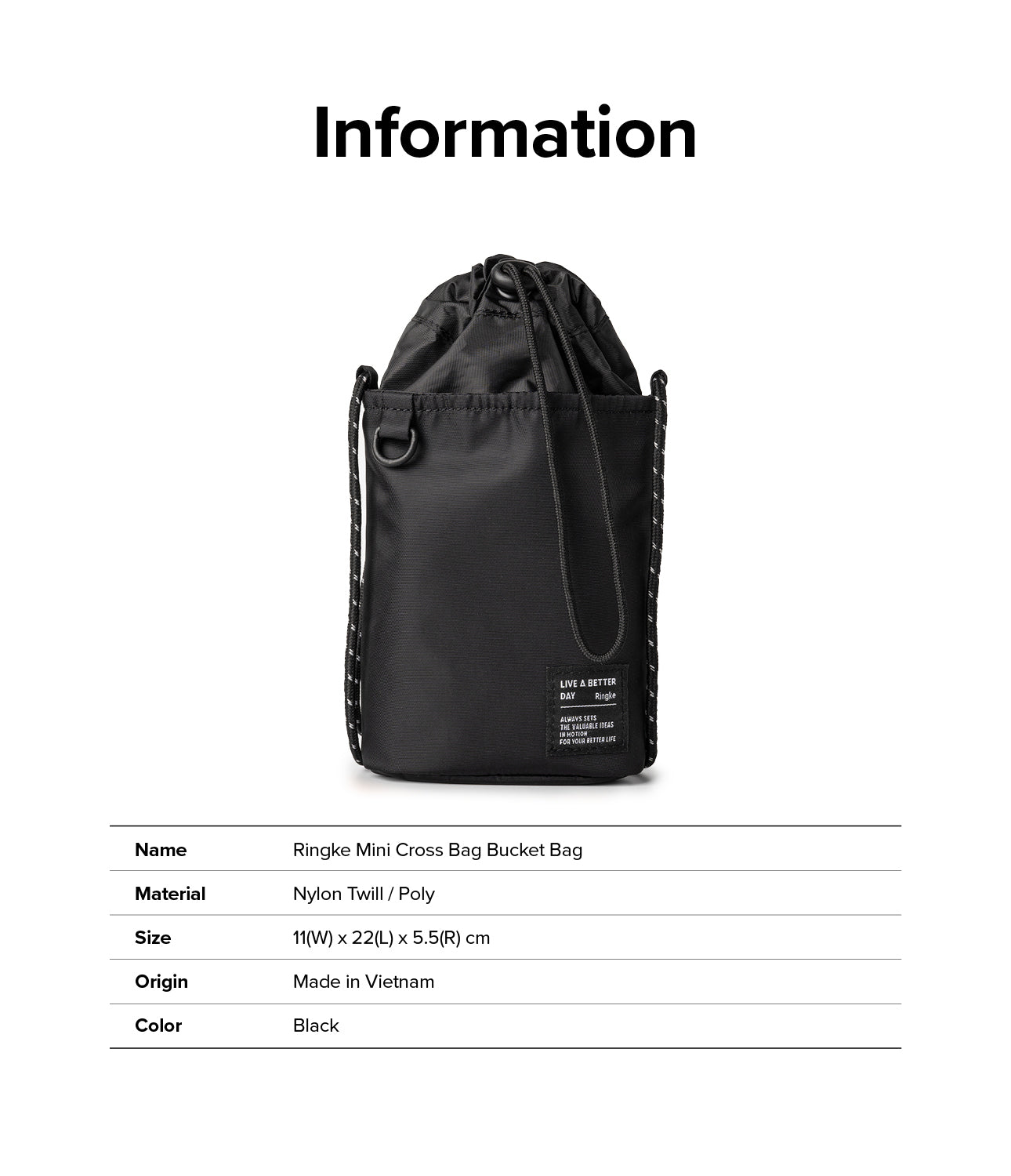Mini Cross Bag | Bucket Bag - Ringke Official Store