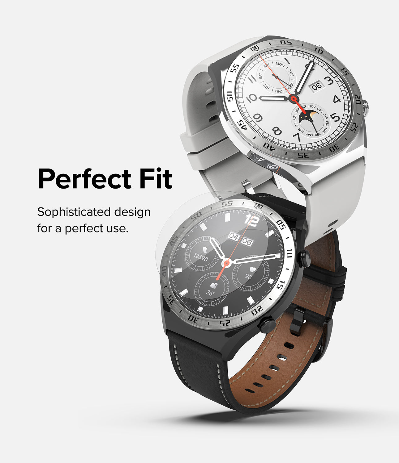 Xiaomi Watch S1 46mm | Glass for Bezel Styling [4P] - Ringke Official Store