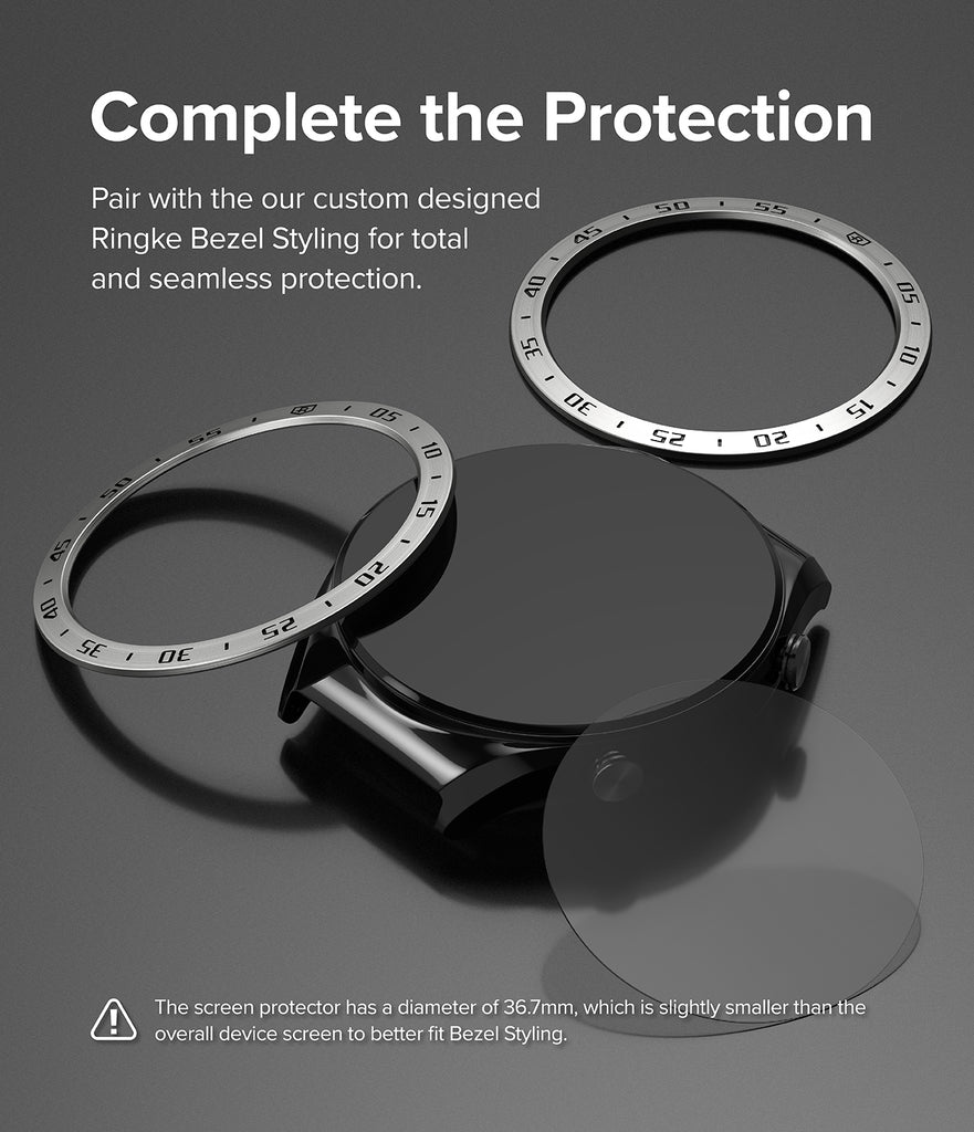 Xiaomi Watch S1 46mm | Glass for Bezel Styling [4P] - Ringke Official Store