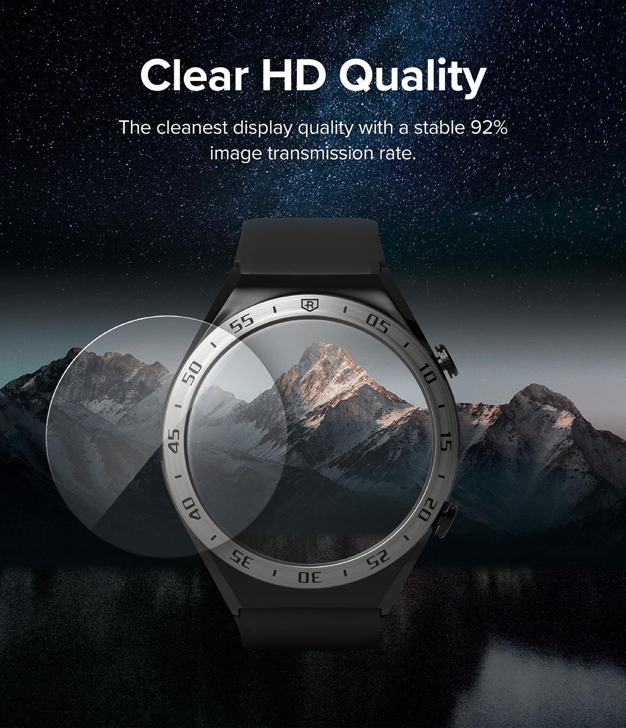 Xiaomi Watch S1 46mm | Glass for Bezel Styling [4P] - Ringke Official Store