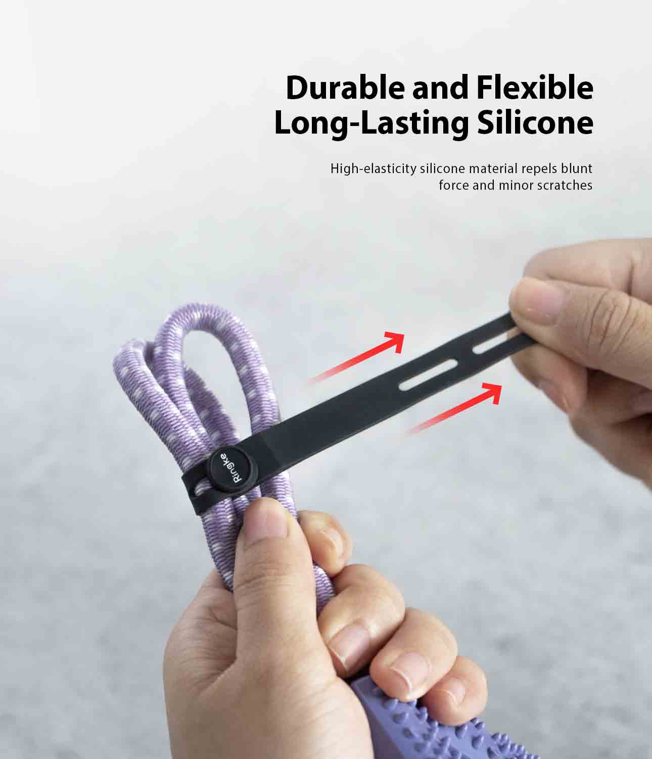 made with durable and flexible long lasting silicone