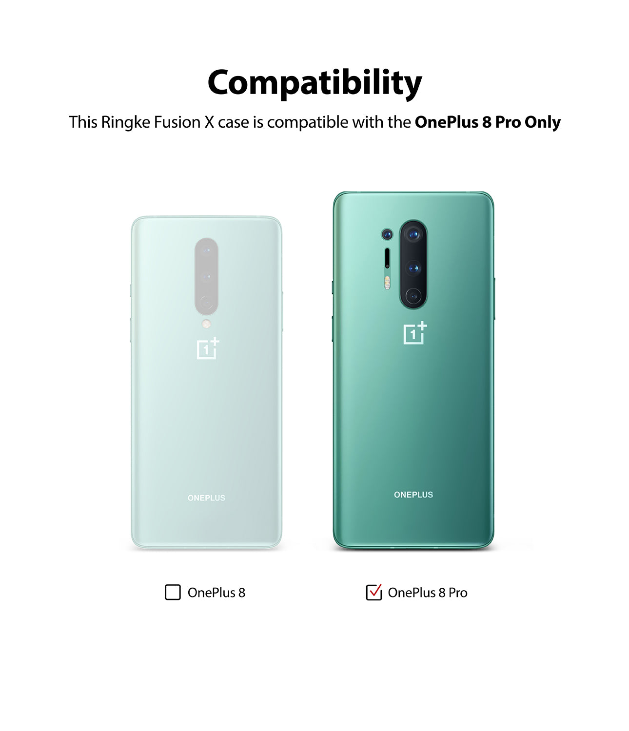 compatible with oneplus 8 pro only