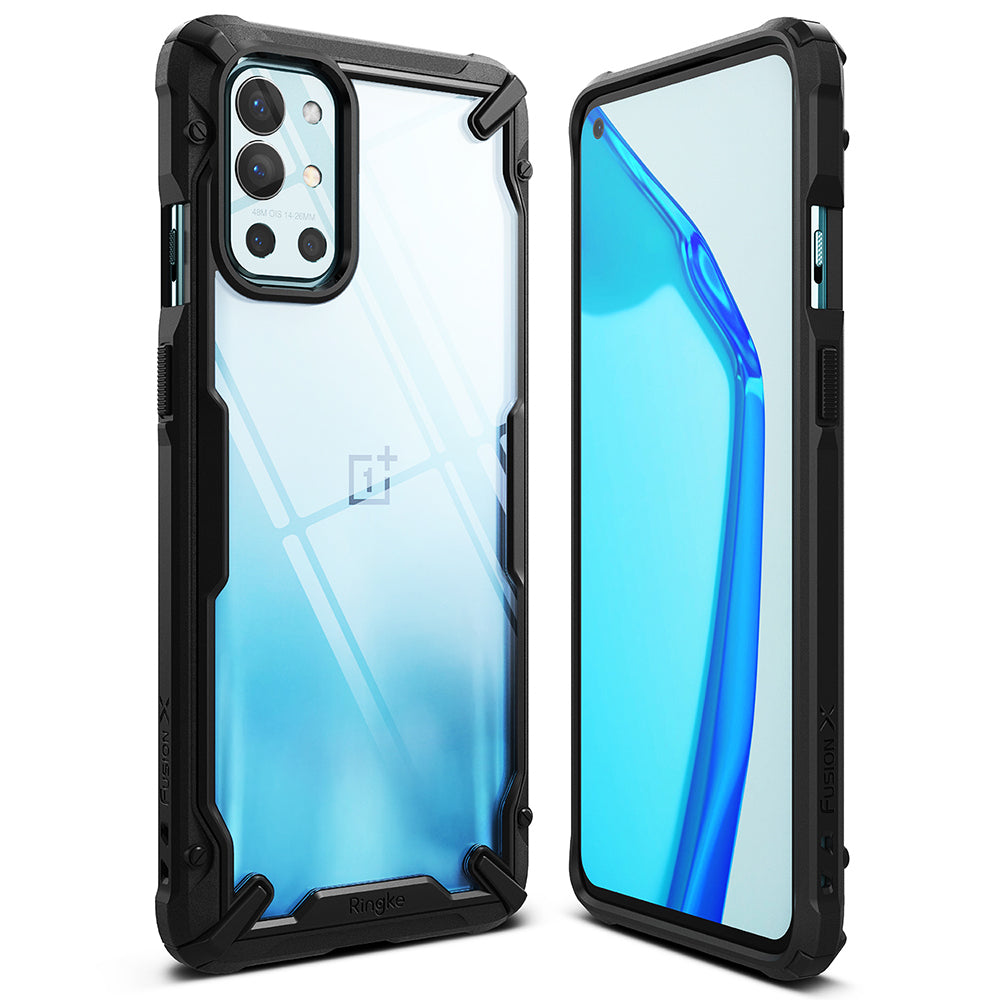 ringke fusion-x designed for oneplus 9r - black