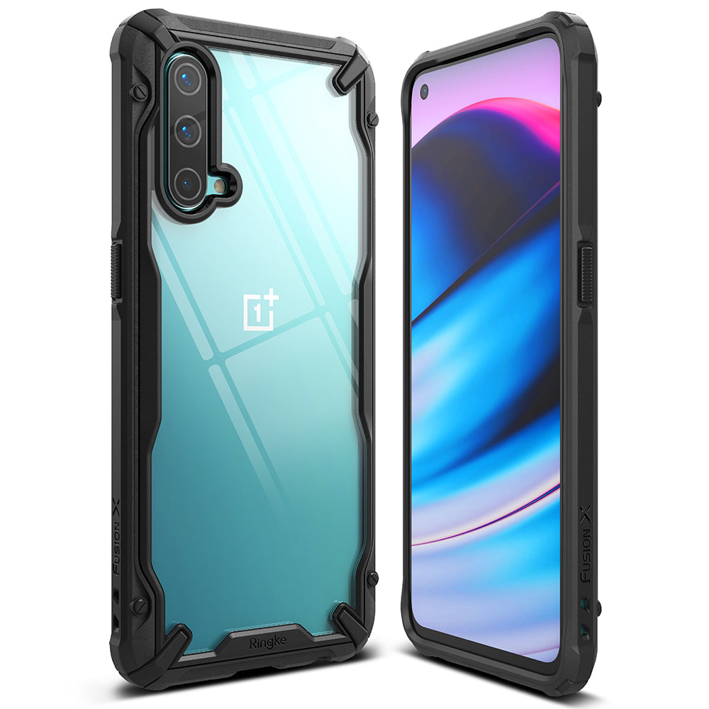 Ringke Fusion-X [Anti-Scratch Dual Coating] Compatible with OnePlus 11 5G  Case, Augmented Bumper Clear Hard Back Shockproof Advanced Protective Cover