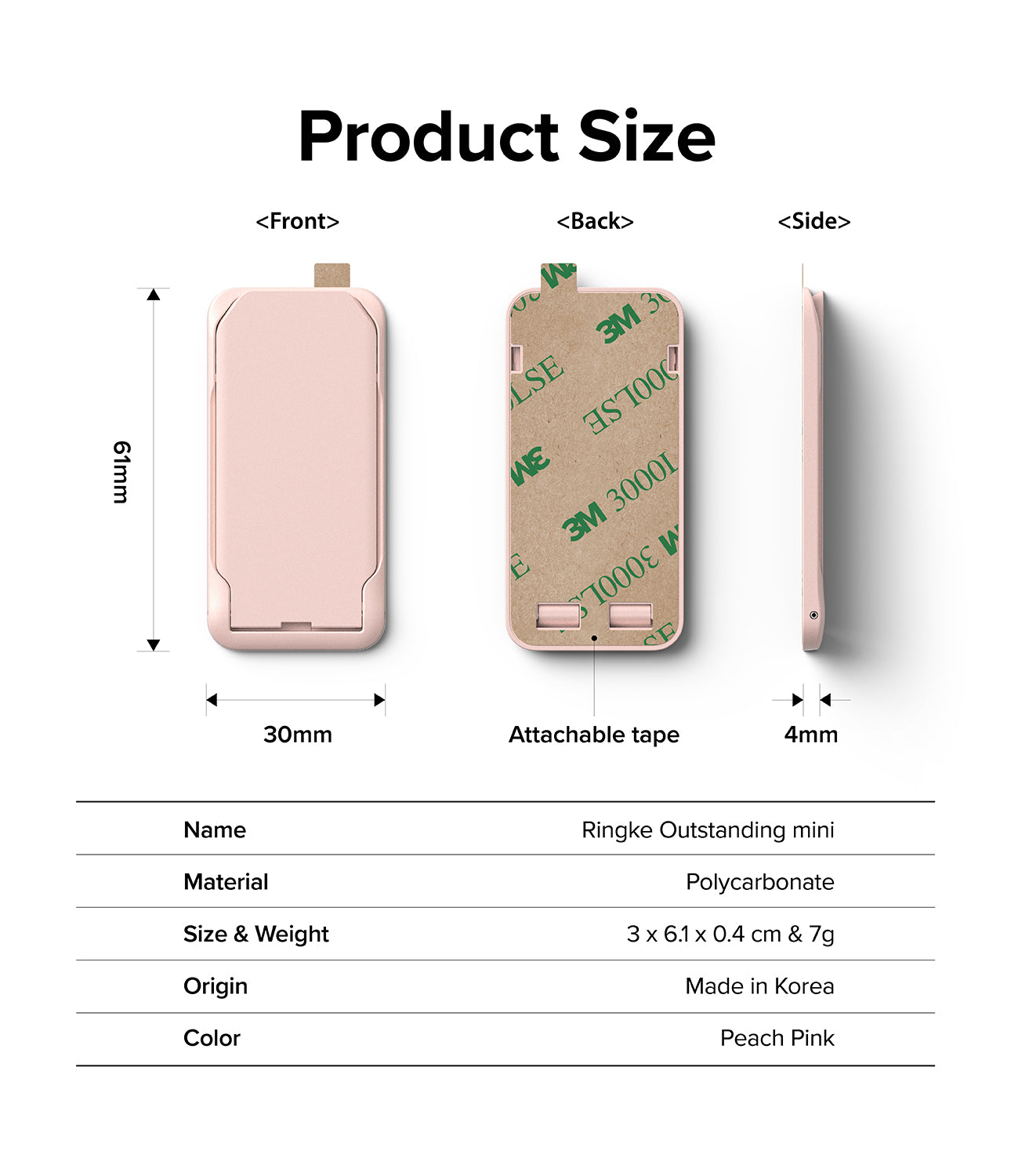 Outstanding Mini | Universal Kickstand - Ringke Official Store