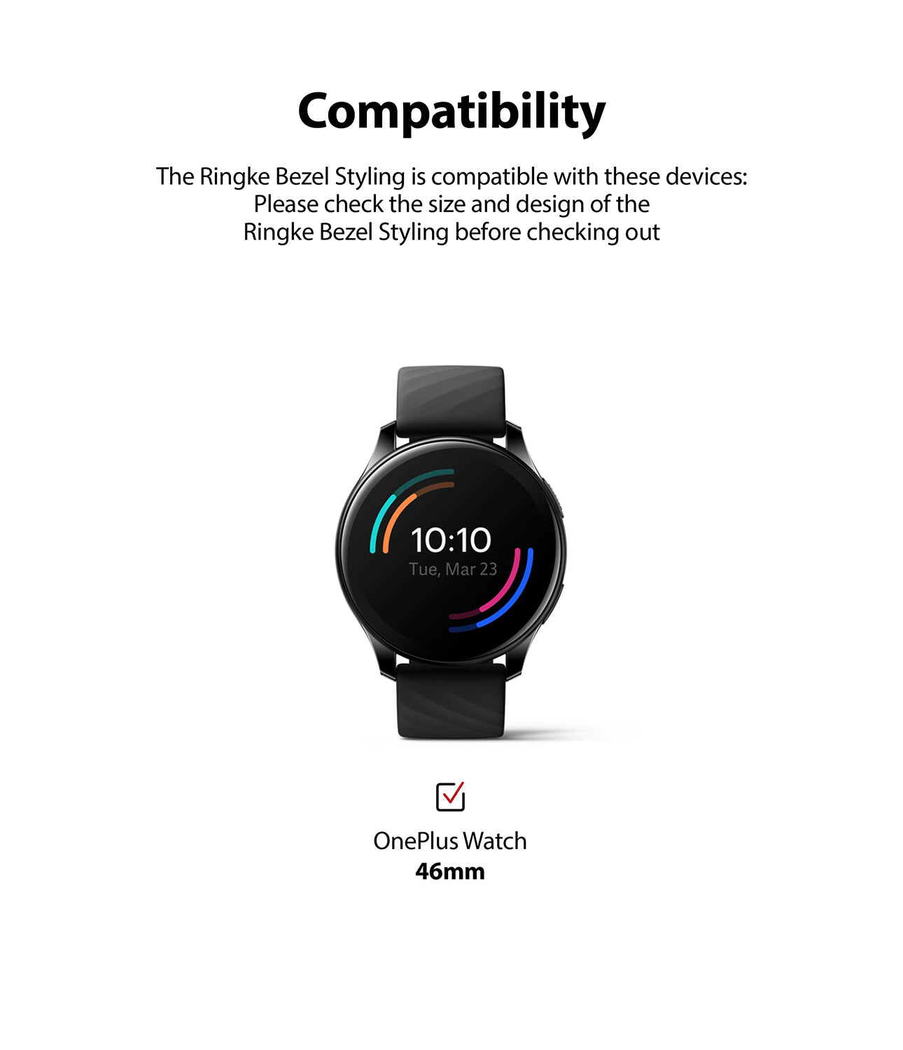 Ringke Bezel Styling OnePlus Watch
