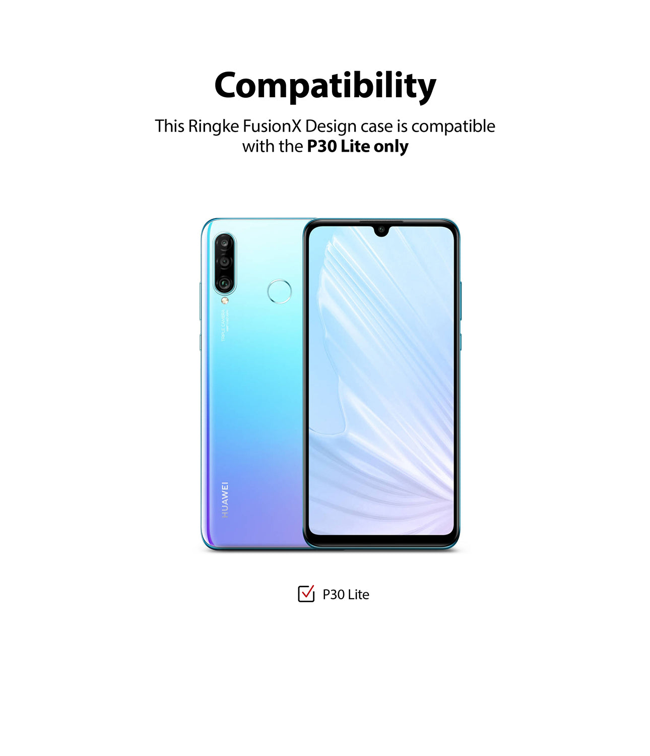only compatible with huawei p30 lite