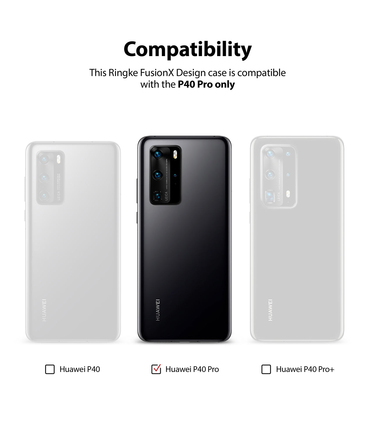 only compatible with huawei p40 pro