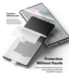 Easy-to-install film with flexible EPU material