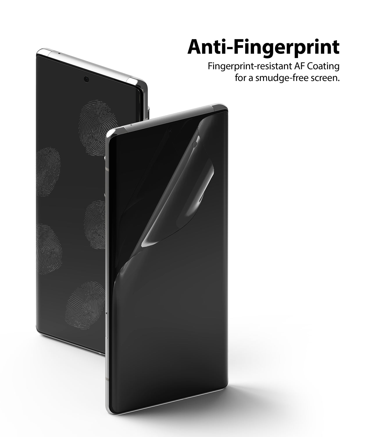 Anti-fingerprint AF coating