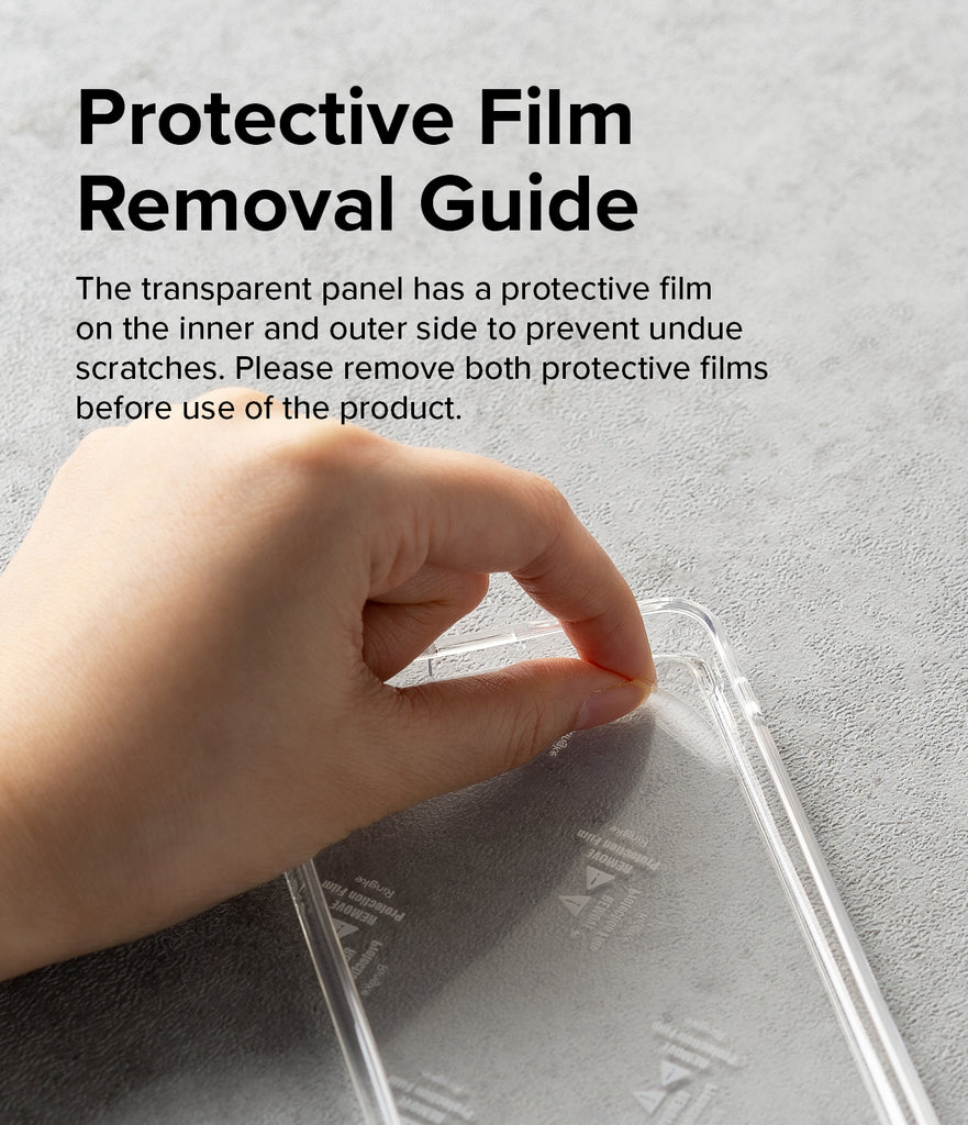 Google Pixel 7 Case | Fusion-Protective Film Removal Guide
