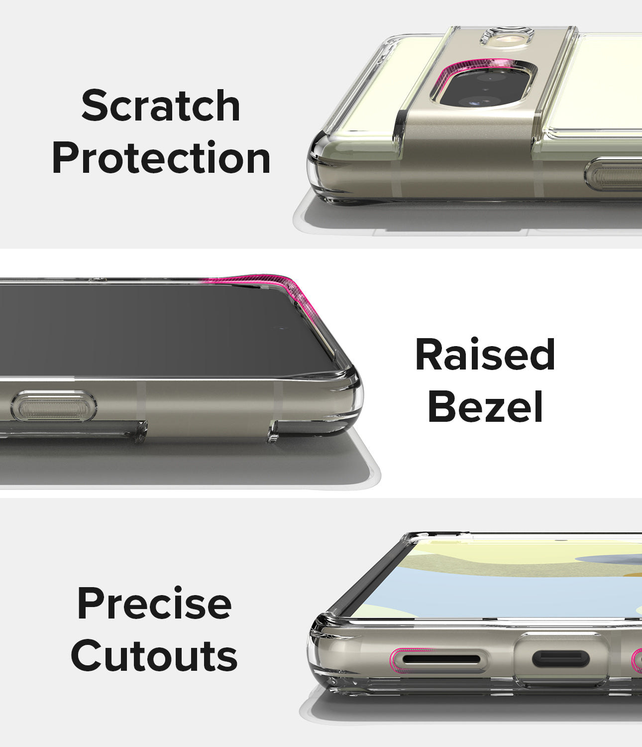 Google Pixel 7 Case | Fusion-Scratch Protection Raised Bezel Precise Cutouts