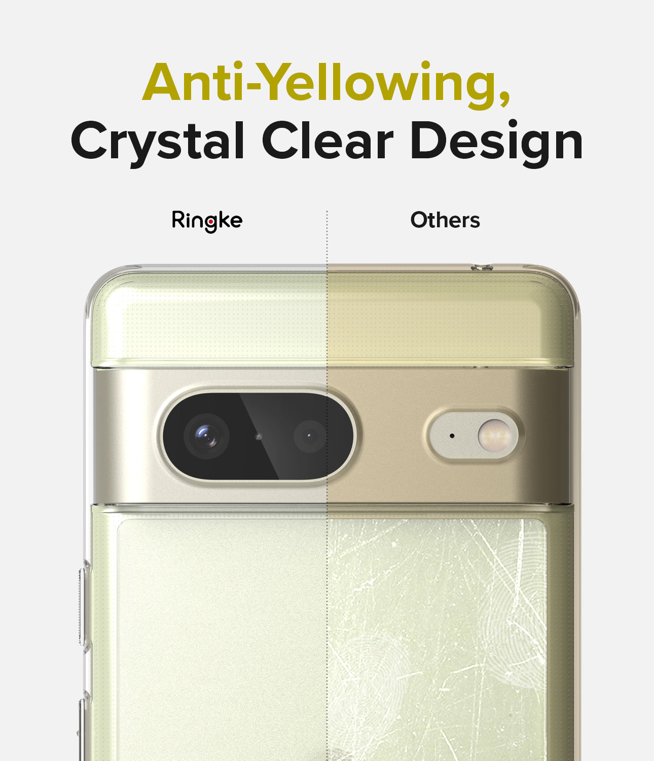 Google Pixel 7 Case | Fusion Matte-Anti-Yellowing Crystal Clear Design