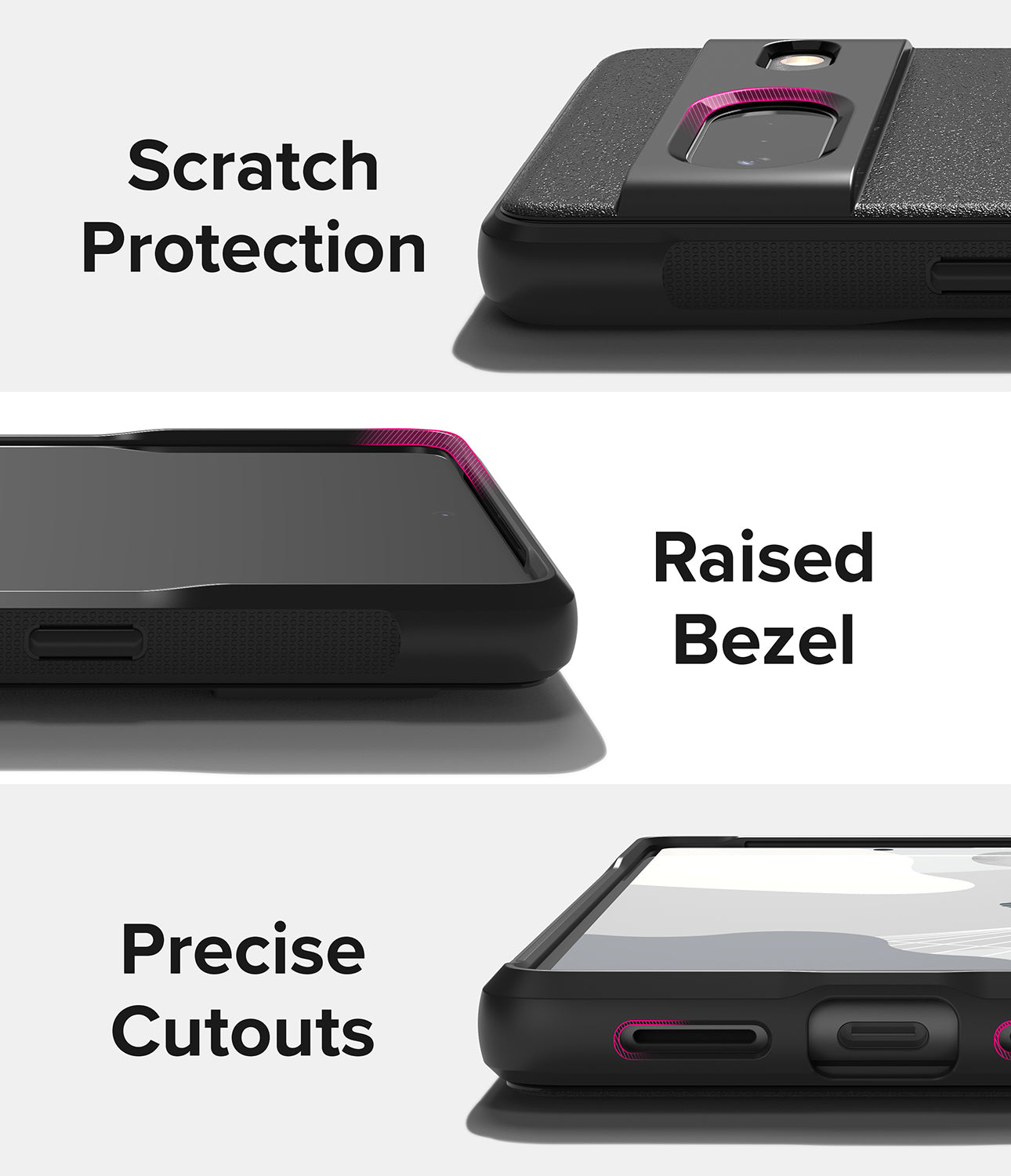 Google Pixel 7 Case | Onyx-Scratch Protection. Raised Bezel. Precise Cutouts