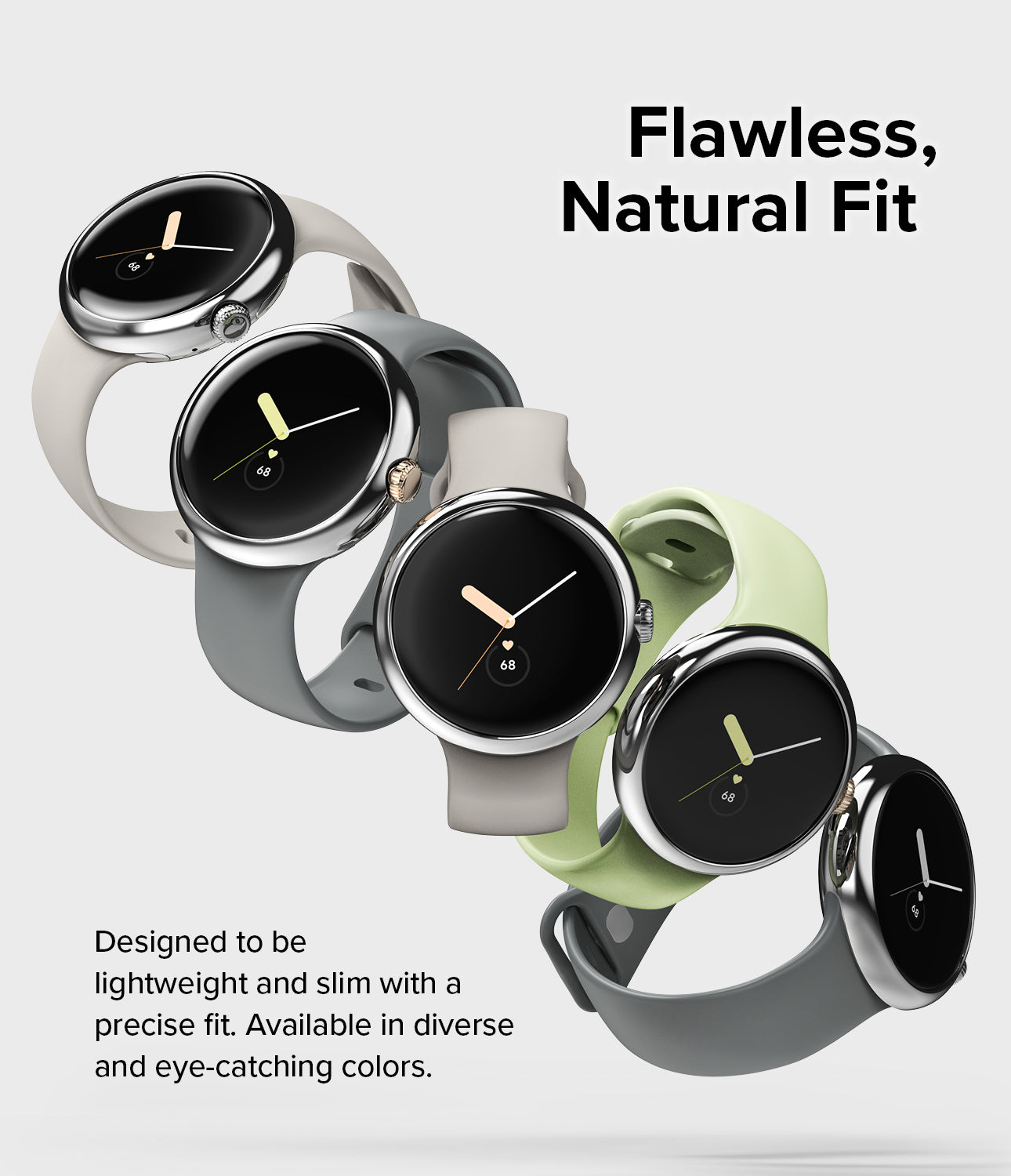 Google Pixel Watch 41mm | Bezel Styling 40-01