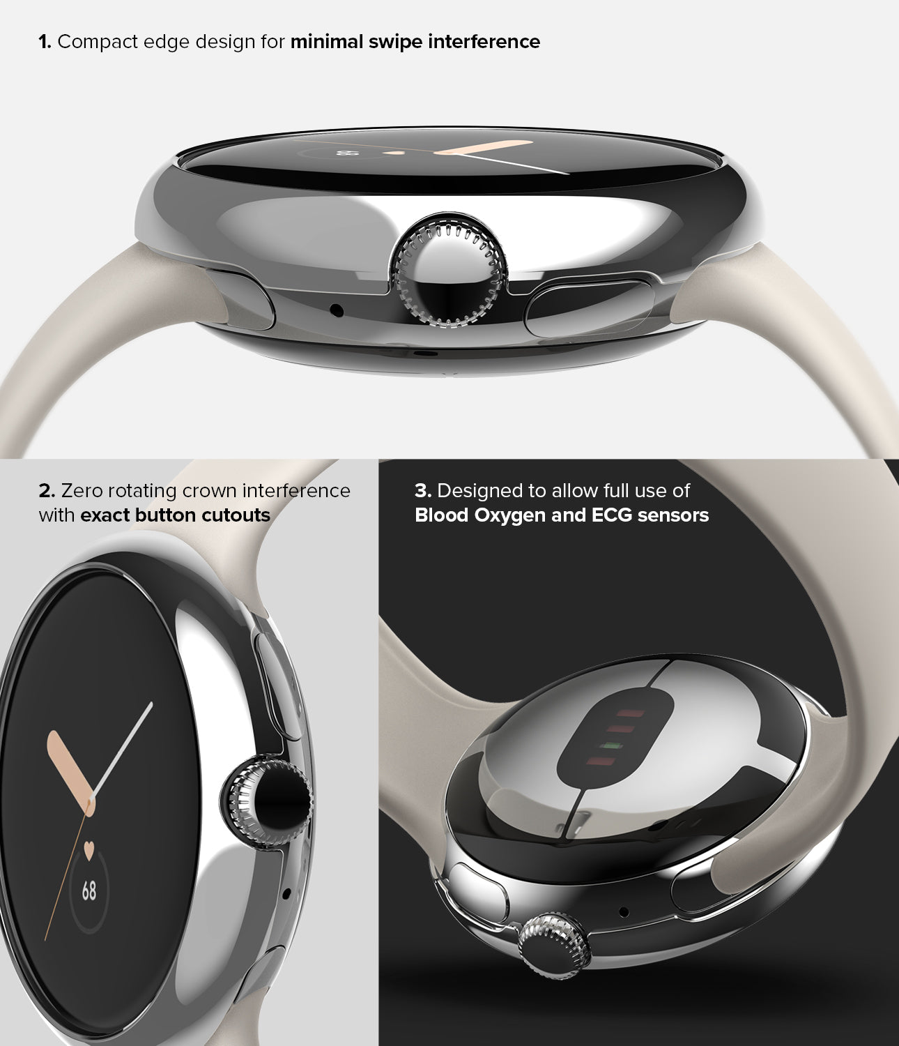 Google Pixel Watch 41mm | Bezel Styling 40-01