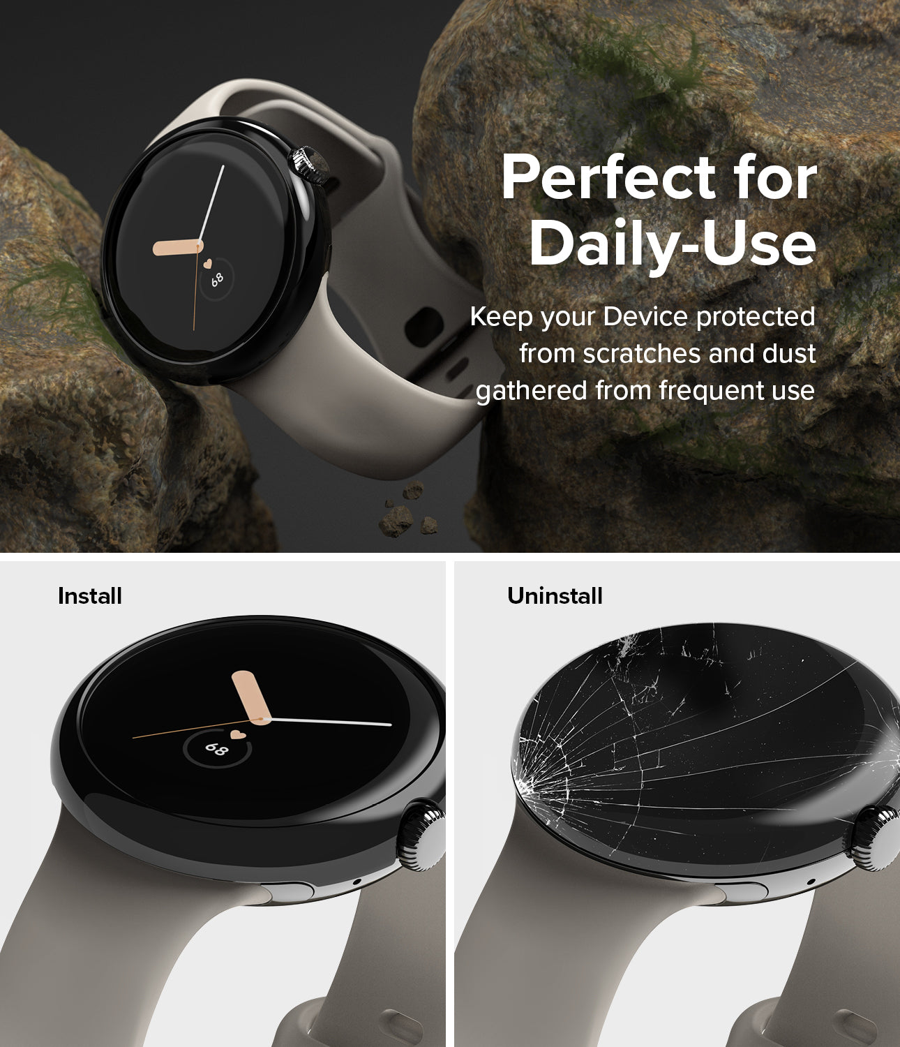 Google Pixel Watch 41mm | Bezel Styling 40-02