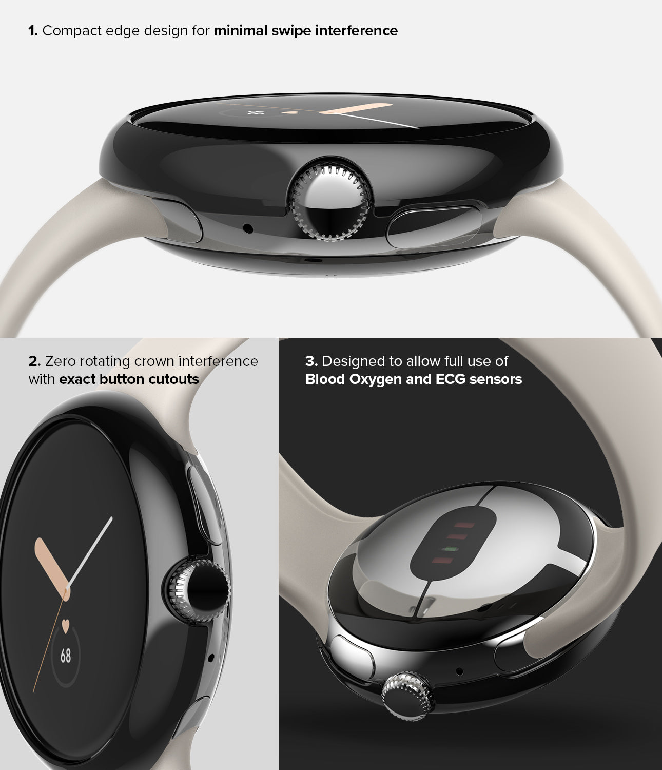 Google Pixel Watch 41mm | Bezel Styling 40-02