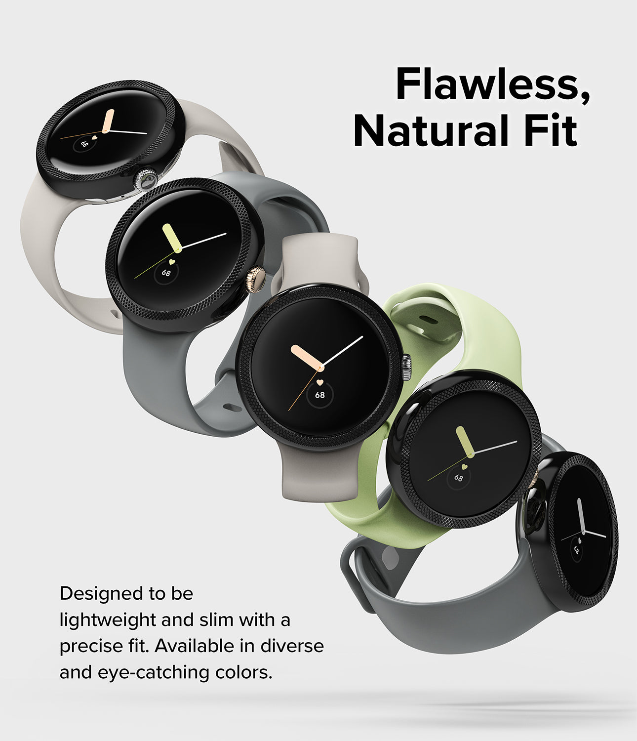 Flawless, Natural Fit - Designed to be lightweight and slim with a precise fit. Available in diverse and eye-catching colors.