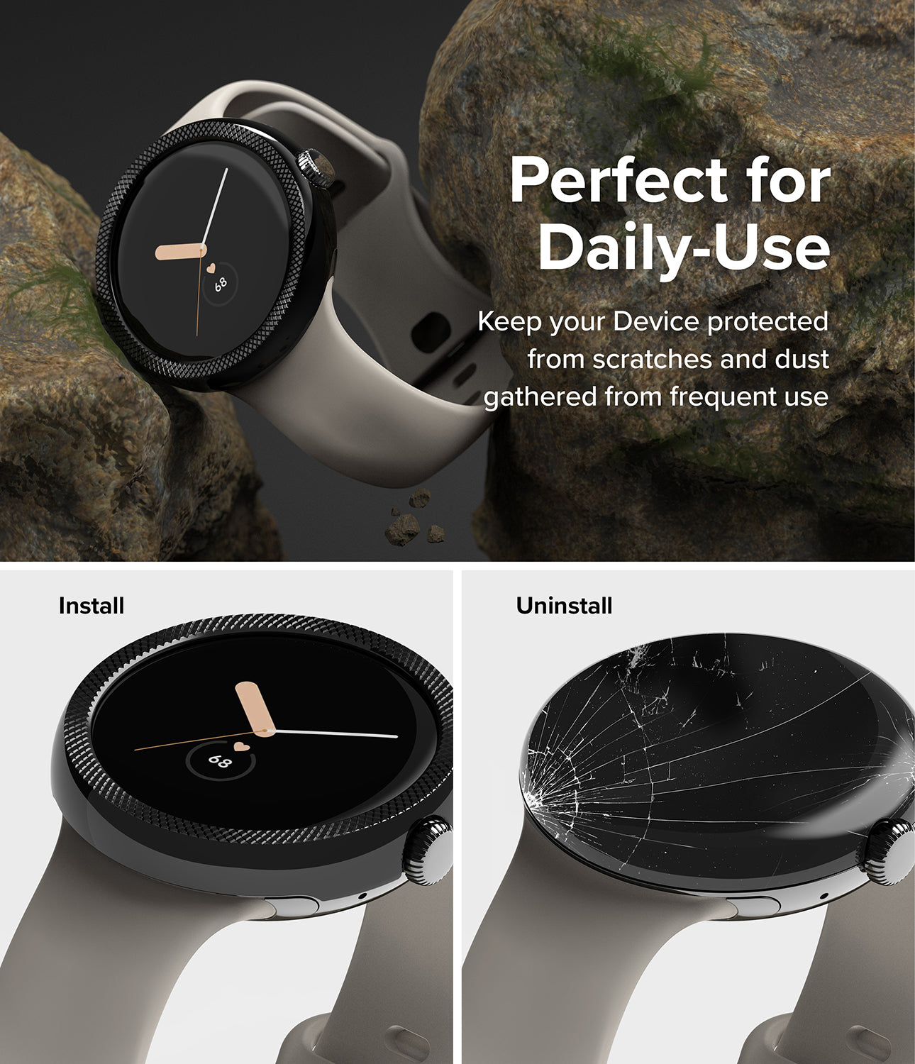 Perfect for Daily-Use. Keep your Device protected from scratches and dust gathered from frequent use.