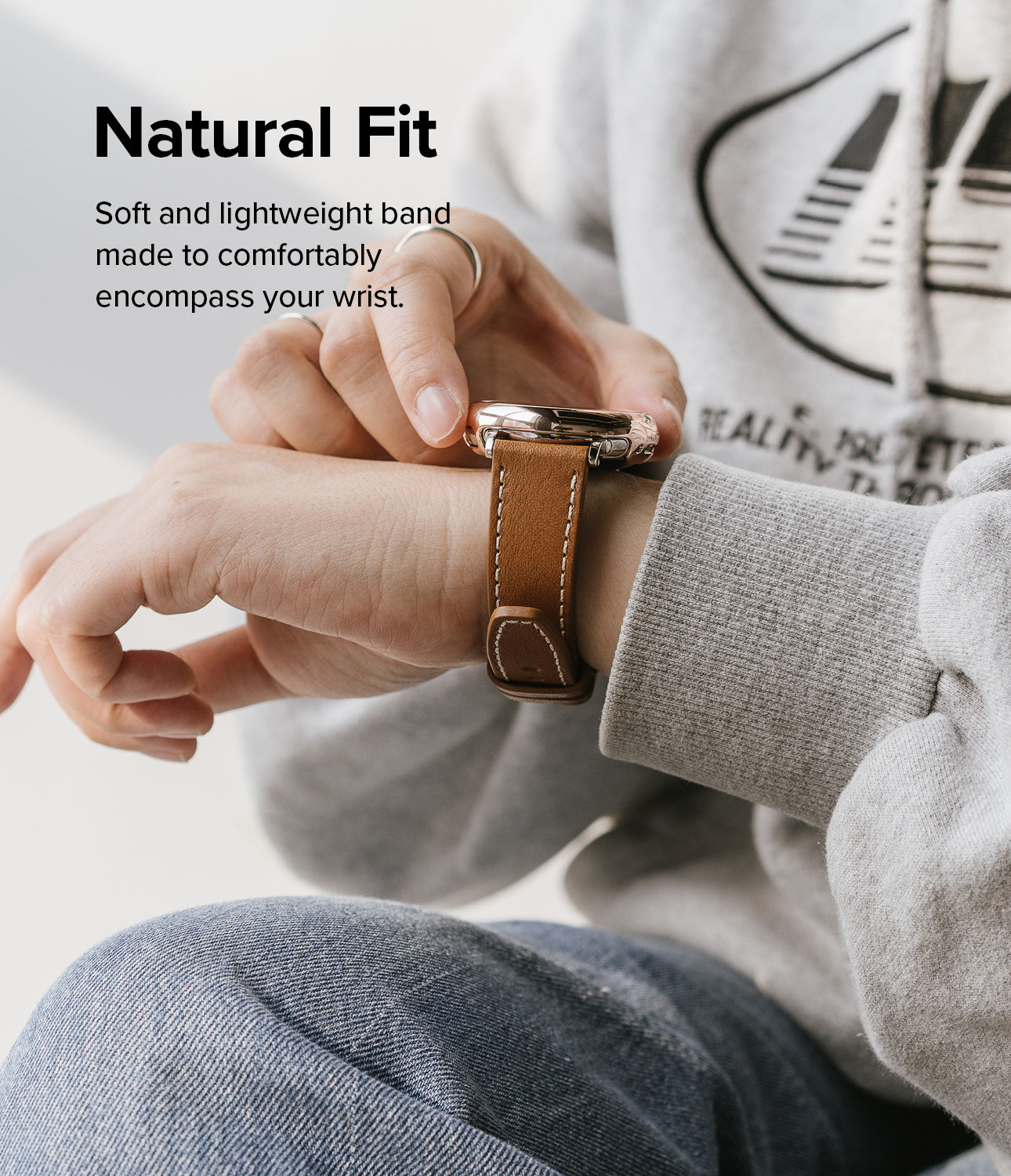 Google Pixel Watch Leather One Classic Band