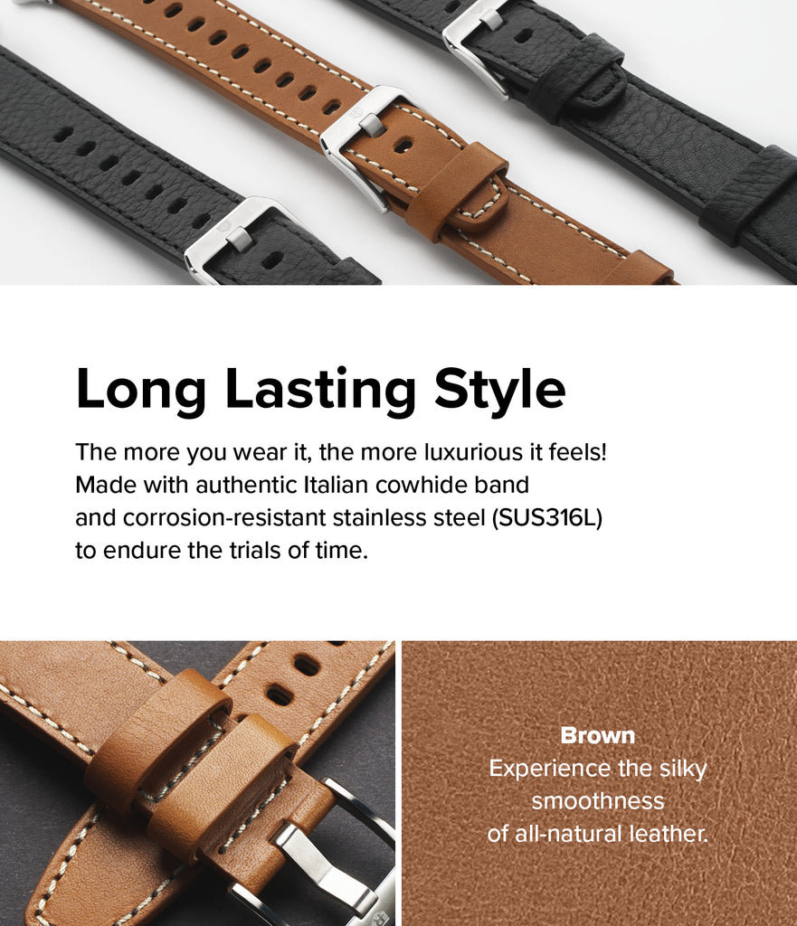 Google Pixel Watch Leather One Classic Band