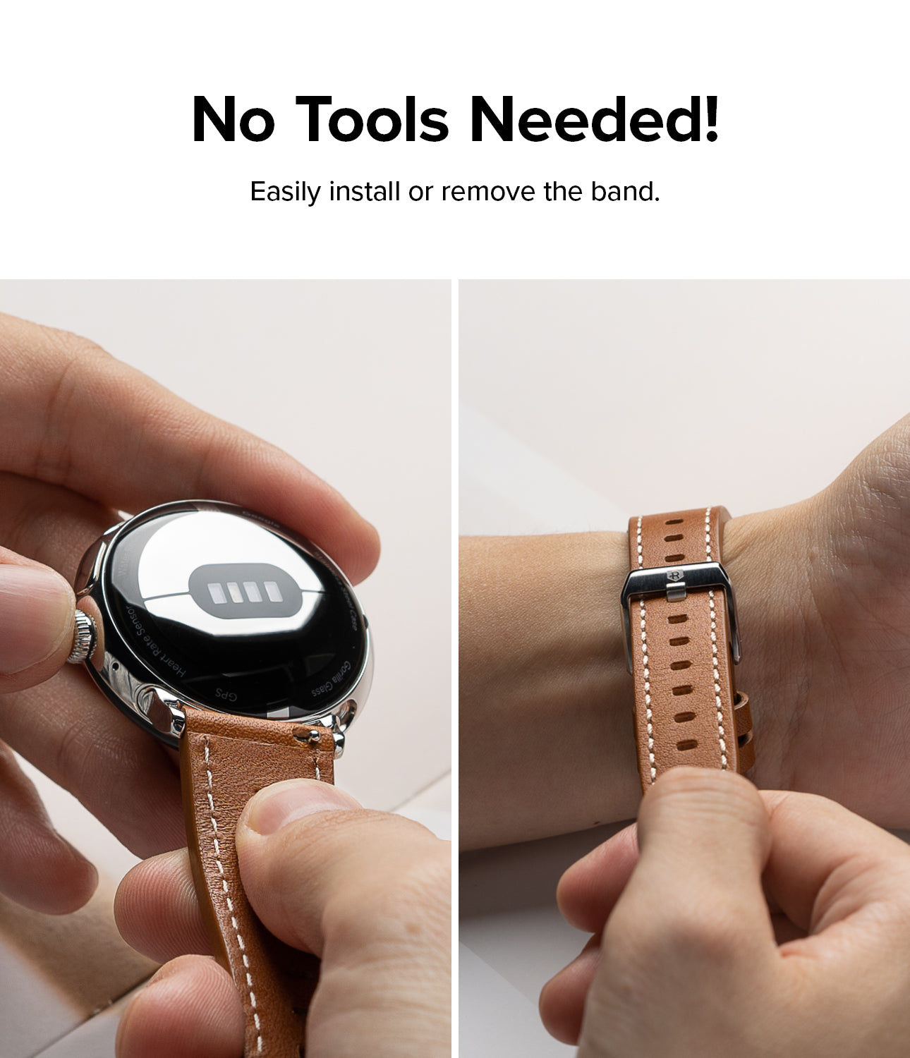 Google Pixel Watch Leather One Classic Band