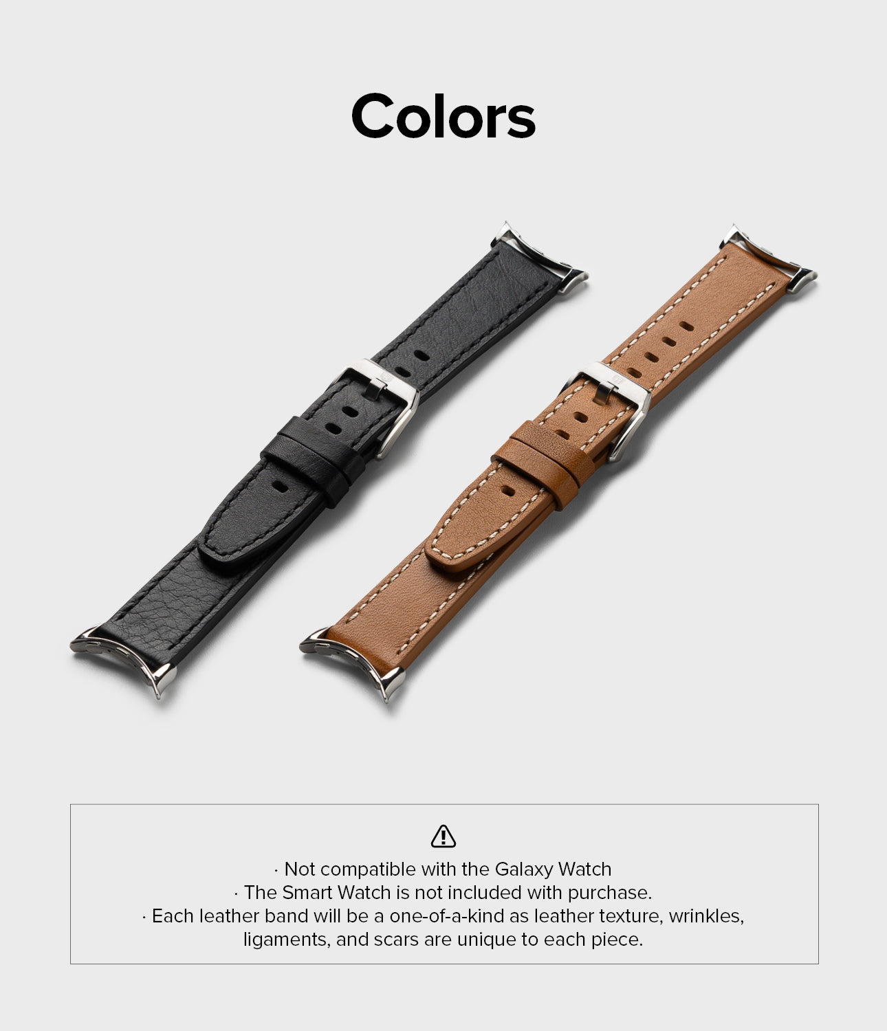 Google Pixel Watch Leather One Classic Band