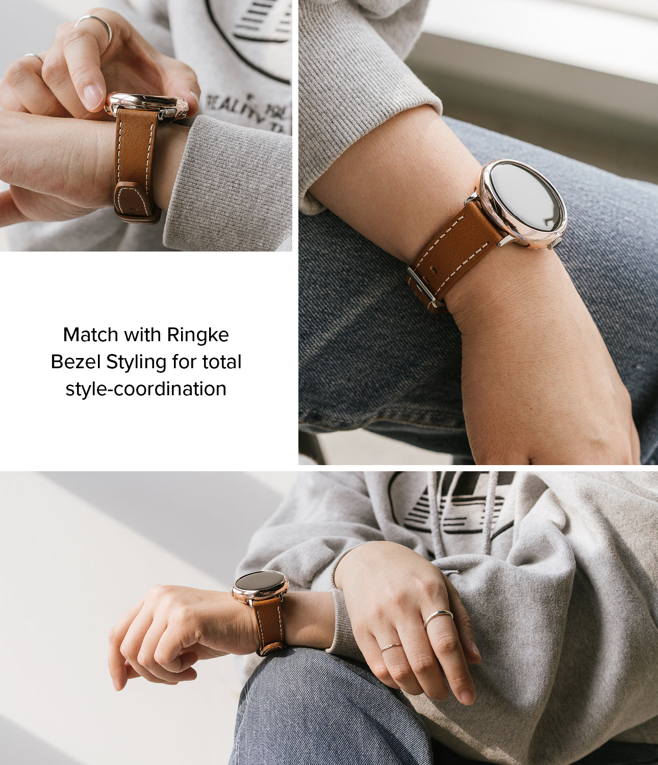 Google Pixel Watch Leather One Classic Band